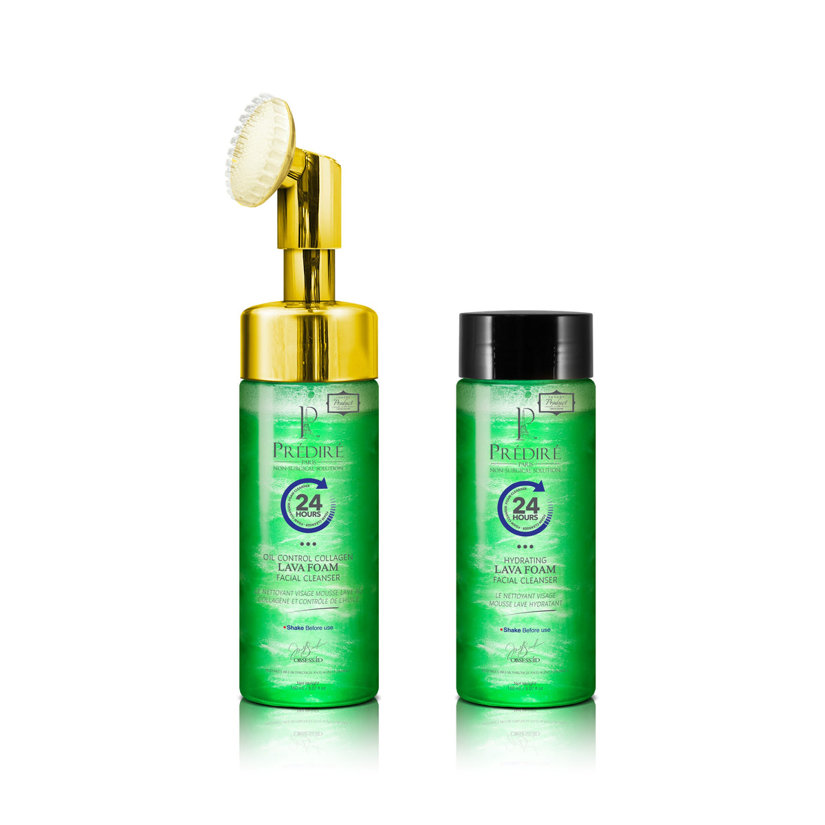 Oil Control Collagen Lava Foam Facial Cleanser + Refill