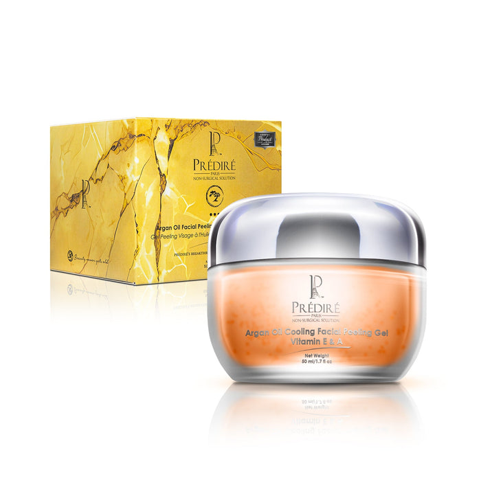 Argan Oil Facial Peeling Gel with Vitamin E & A